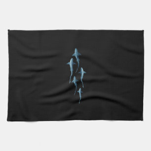 Hai - Schwimmhaie Niedliches Funny Gift Geschirrtuch