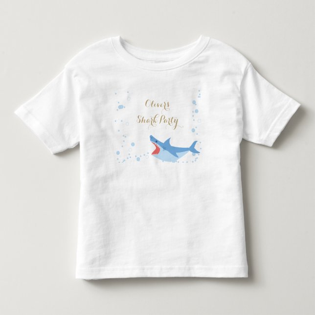Hai Sommer Party Splash Birthday Bash Kleinkind T-shirt (Vorderseite)