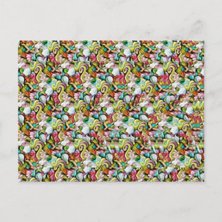 Hai Stereogramm versteckt 3D Magic Eye - Kein Umsc Postkarte