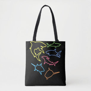 Hai-Symbol - Niedliche Haifisch-Liebhaber - Gesche Tasche