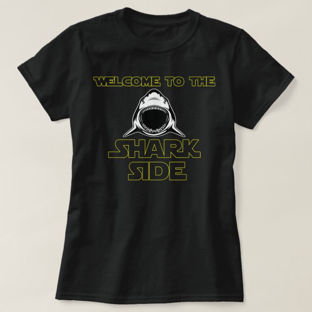 Hai Tee Shirt Männer Liebe, Willkommen im Shar (Design vorne)