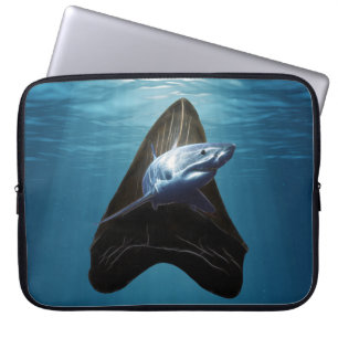 Hai-Tooth-Ozean Laptopschutzhülle
