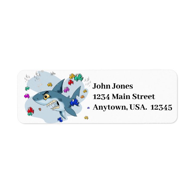 Hai unter Fischen (Vorne)