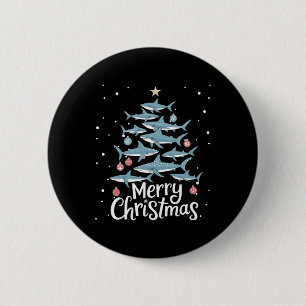 Hai Weihnachtsbaum Weihnachtsbaum Frohe Dogmas Button