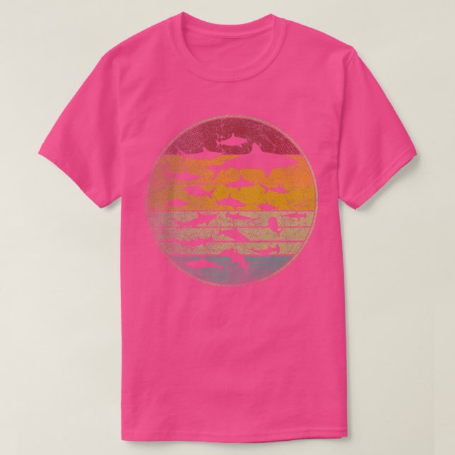 Hai, Weiß, Hammerschlag, Bull, Tiger70er Gi T-Shirt (Design vorne)