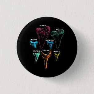 Hai-Zahnfleisch-Jagd - Krabbelschnaps Button