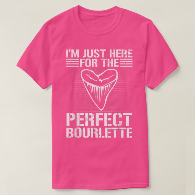 Hai-Zahnsammlung Design für einen fossilen Zahn h T-Shirt (Design vorne)