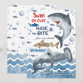 Hai zum Geburtstag Einladung