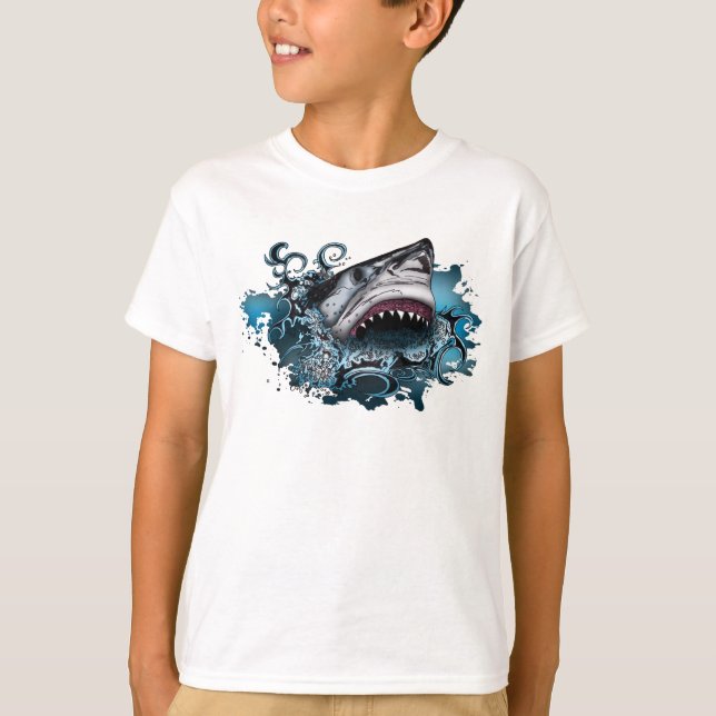 Haiangriff T-Shirt (Vorderseite)