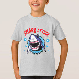 Haiangriff T - Shirt Hai beißen Shirt