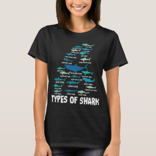 Haiarten Megalodon Weißer Nursehai P T-Shirt