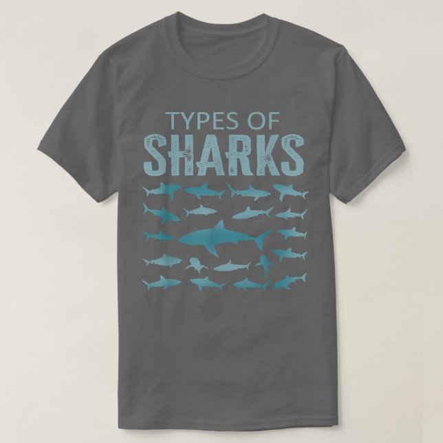 Haiarten T-Shirt (Design vorne)