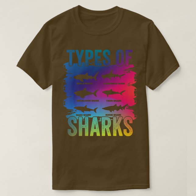 Haiarten T-Shirt (Design vorne)