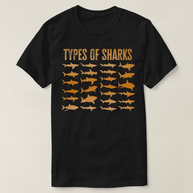 Haiarten T-Shirt (Design vorne)