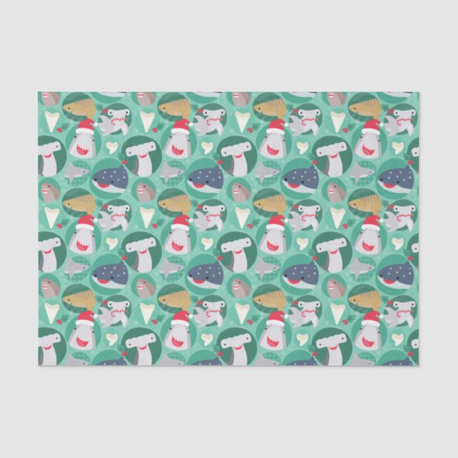 Haiarten Weihnachten Seidenpapier (Vorderseite)