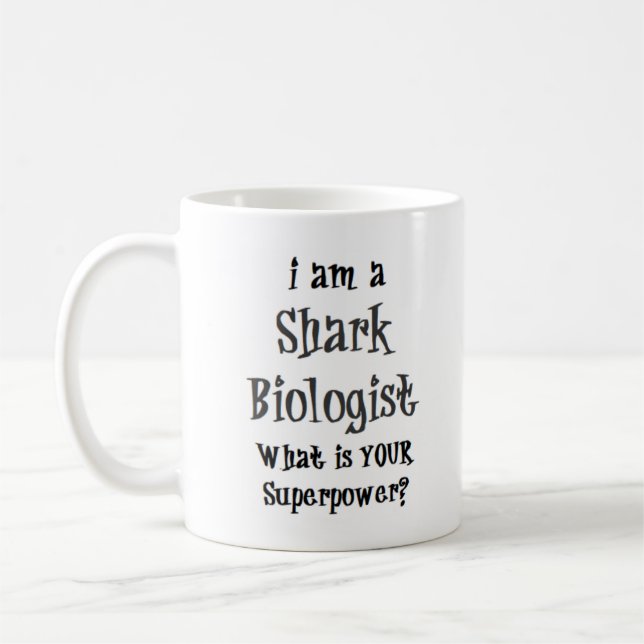 Haibiologe Kaffeetasse (Links)