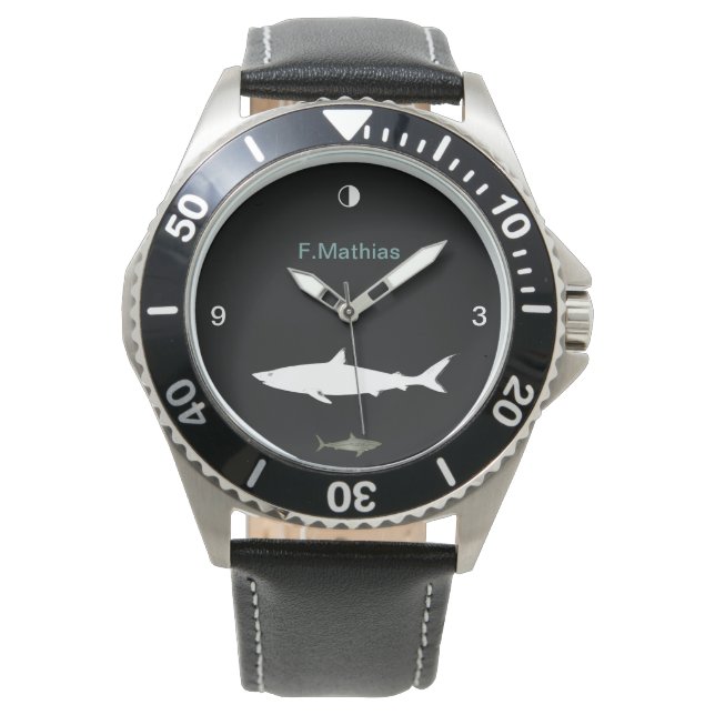 Haichrono-Stunde personalisiert Armbanduhr (Vorderseite)