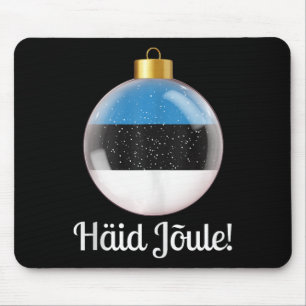 Haid Joule Merry Christmas Estonian Häid Jõule Mousepad