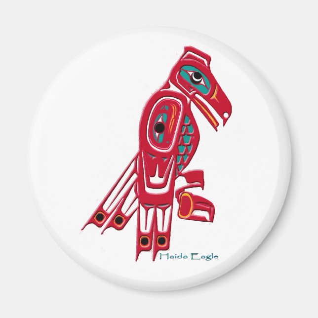 HAIDA EAGLE Collection Magnet (Vorne)