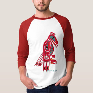 HAIDA EAGLE Native American Art T - Shirt Collecti