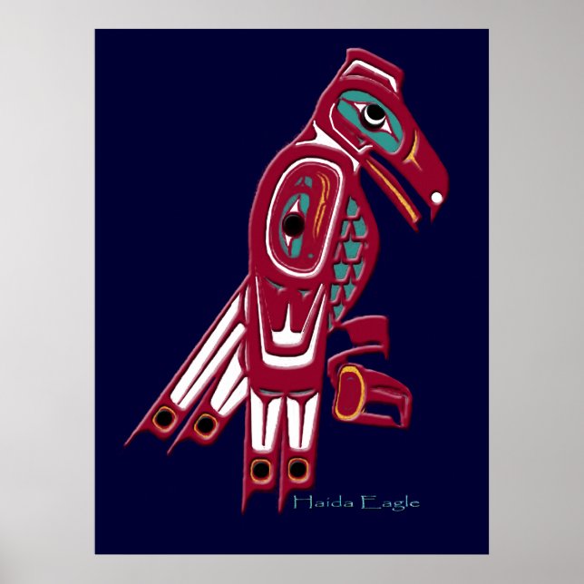 HAIDA EAGLE POSTER (Vorne)