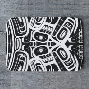 Haida Eagle Thunderbird Nordwestkolumbien Badematte