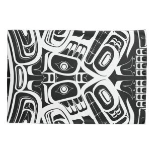 Haida Eagle Thunderbird Nordwestkolumbien Kissenbezug