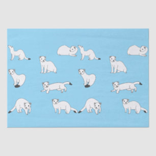 Haida Ermine Seidenpapier