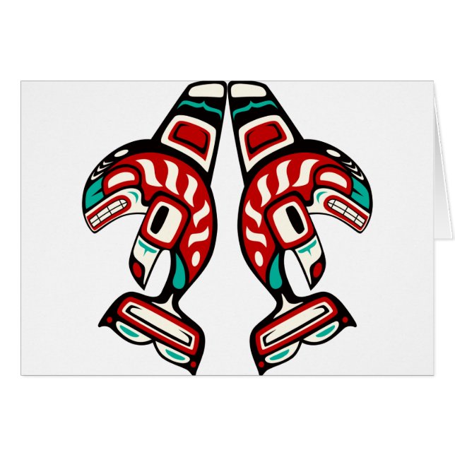 Haida-Inder-Killerwal (Vorderseite (Horizontal))