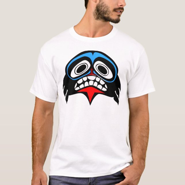 Haida-Kunst T-Shirt (Vorderseite)