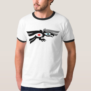 Haida-Rabe im Flug T-Shirt