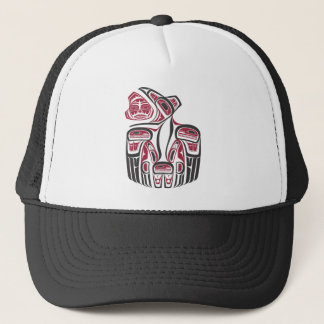 Haida Raven Design Truckerkappe