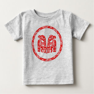 Haida Ritual Native Canada Indigenas Double Eagle Baby T-shirt