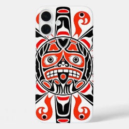 Haida sun Tlingit Stamm Kulturerbe iPhone 16 Plus Hülle