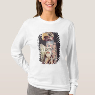 Haida-"Thunderbird" Statue (gemaltes Holz) T-Shirt