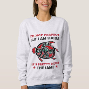 Haida Turtle Haida Erster Nationalstolz Sweatshirt