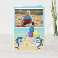Haie auf der Beach Summer Fun Birthday Party