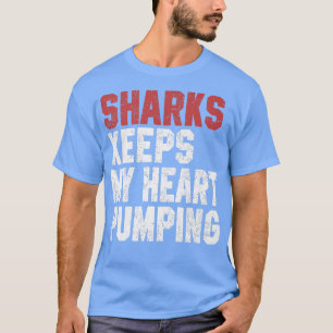 Haie Behalte mein Herz, Frauen zu pumpen Taucherbr T-Shirt