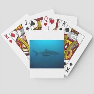Haie Fische Meer Wasser Tropical Beach Peace Liebe Spielkarten
