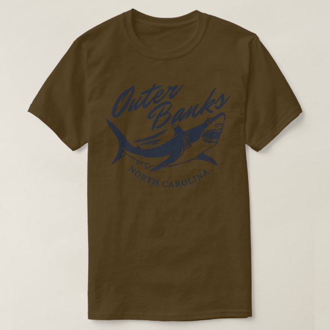 Haie Great Carcharodon carcharias Außenbanks, N T-Shirt (Design vorne)
