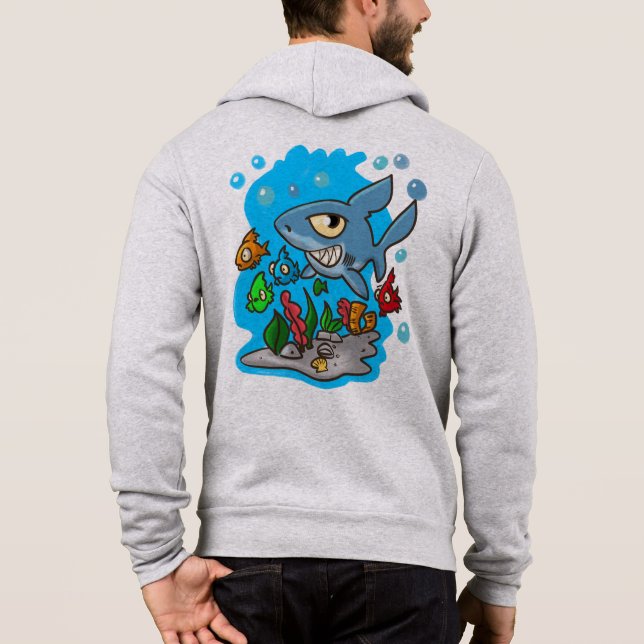 Haie Hoodie (Rückseite)