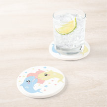 Haie Liebe Herz Funny Cartoon Pastel