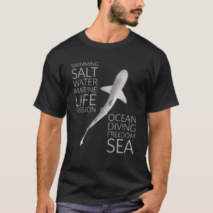 Haie Meeresleben Biologe Meer Ozean Mann Frau Ki T-Shirt