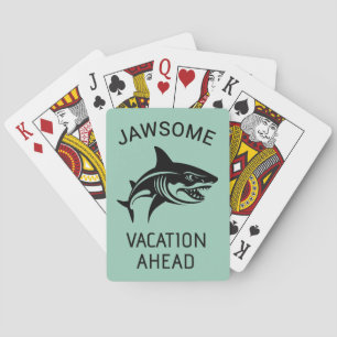 Haie Super Urlaub Vorher Poker Karten Spielkarten