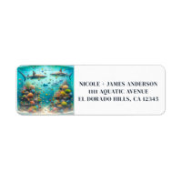 Haie und Fisch Aquatic Aquatic Aquarium Hochzeit