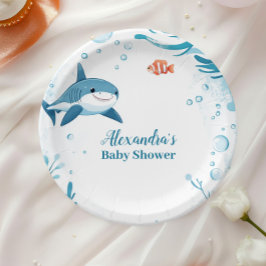 Haie unter den Meerestieren Pappteller