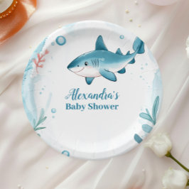 Haie unter den Meerestieren Pappteller