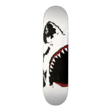 HAIFISCH-ANGRIFFS-SKATEBOARD - HAI-ENTWURF