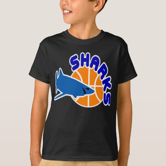 Haifisch-Basketball-T - Shirt (Vorderseite)