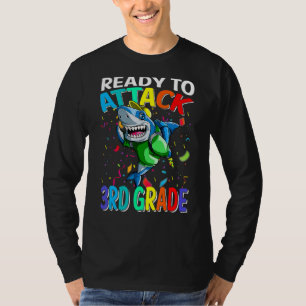 Haifisch bereit, den 3. T-Shirt